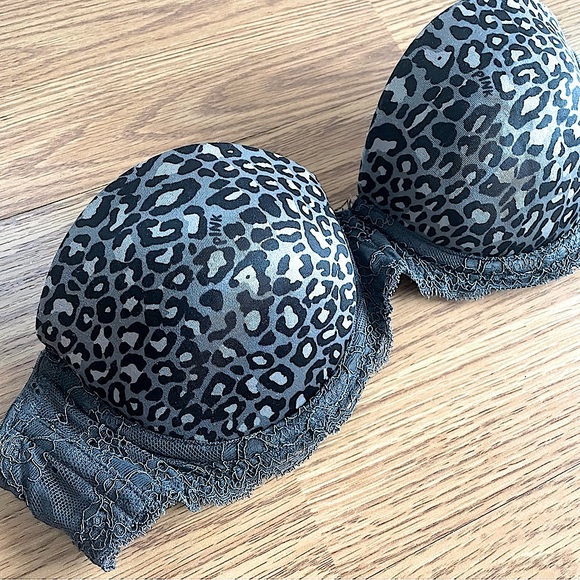 🟢3/$15 VICTORIA’S SECRET PINK💕Multi way/Strapless push-up bra - Picture 2 of 10